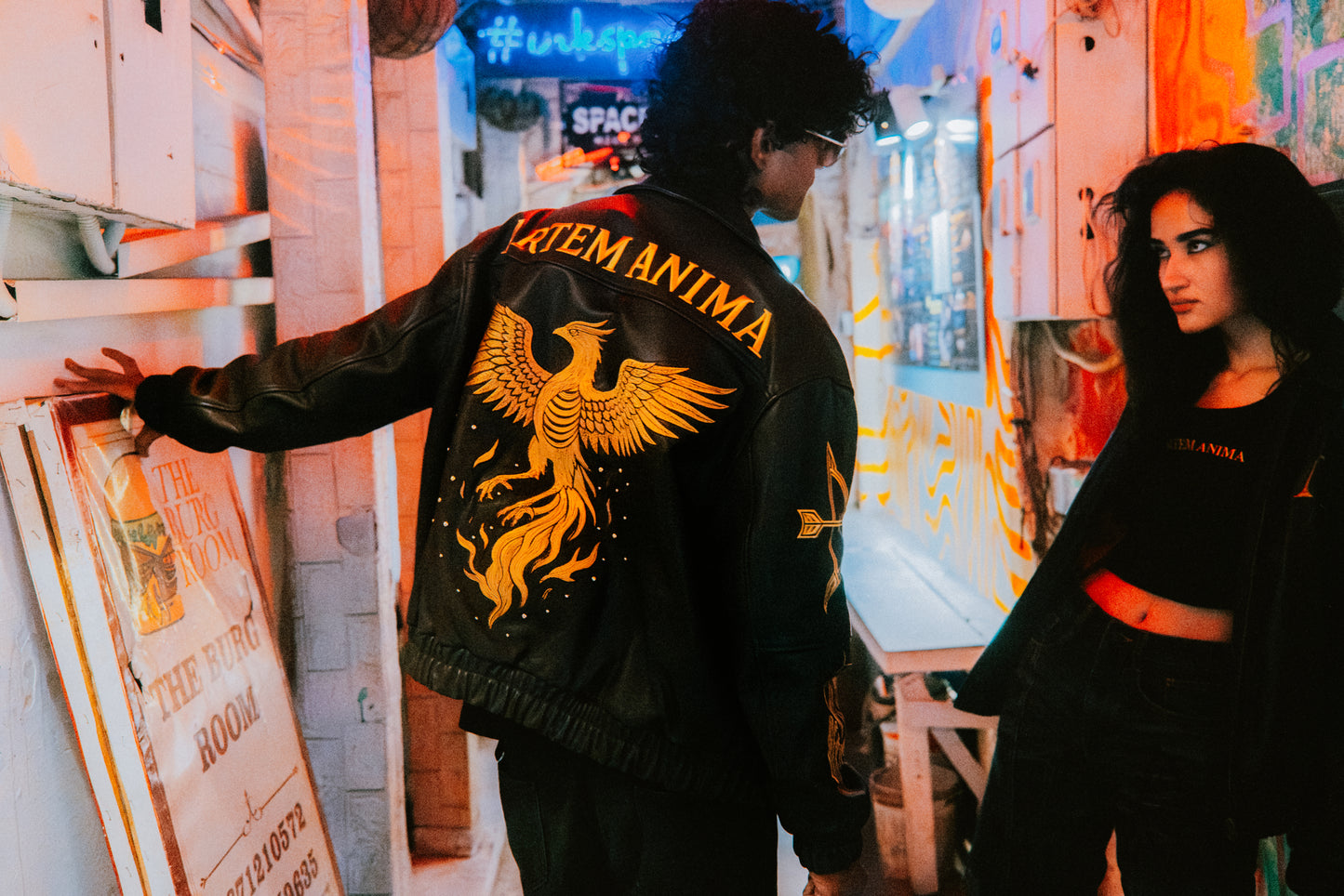 Phoenix Rising Leather Jacket