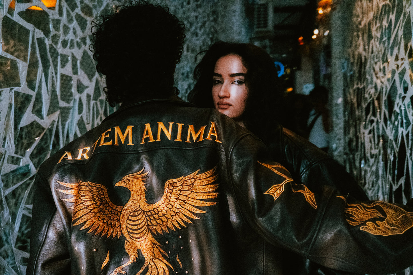 Phoenix Rising Leather Jacket